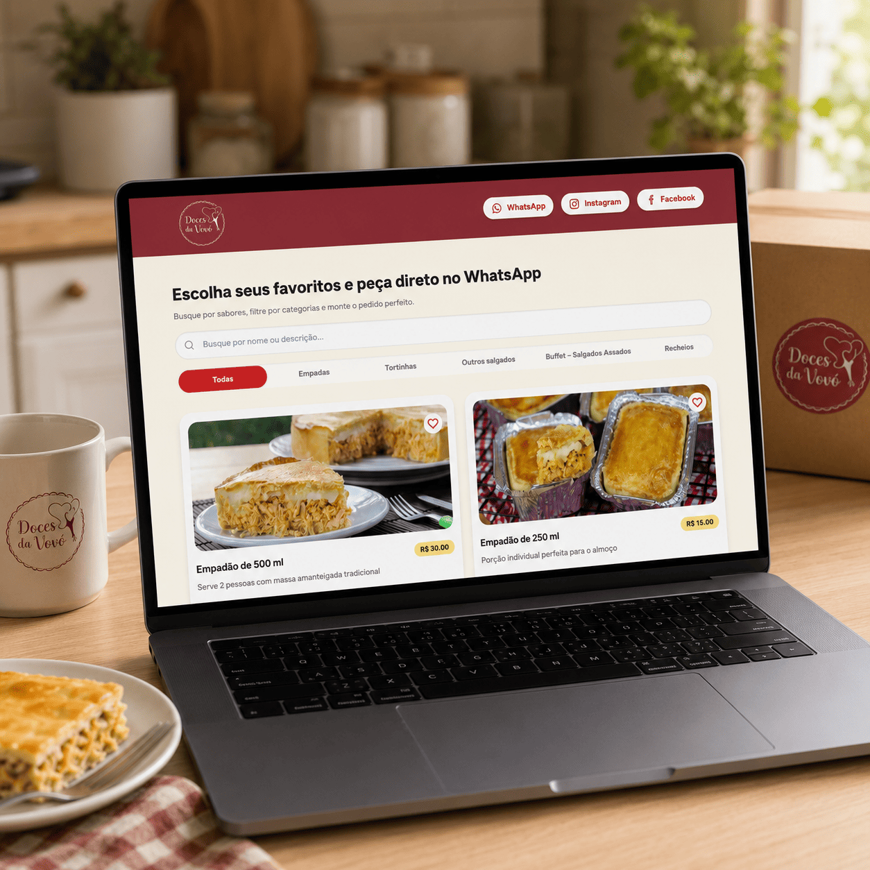 Projeto Delícias da Wal Gourmet